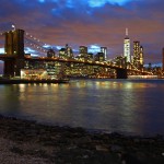 Brooklyn Bridge Park - Blick auf Manhattan