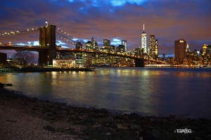 Brooklyn Bridge Park - Blick auf Manhattan