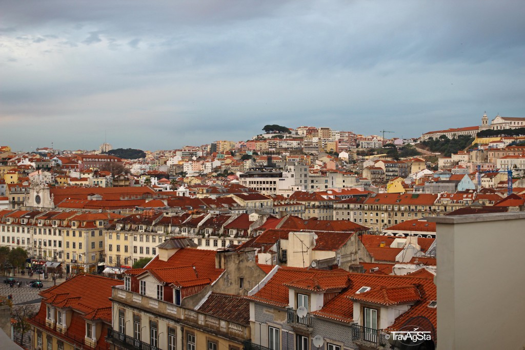 Santa Justa Elevador, Lisbon, Portugal