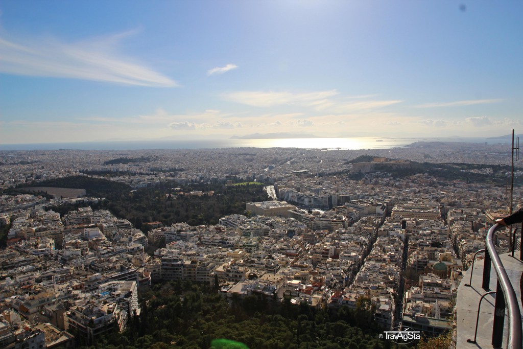 View from Lykabettus, Athens, Greece