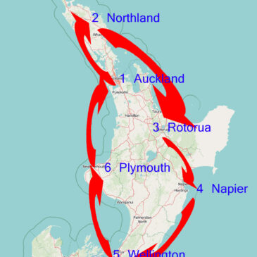 Itinerary New Zealand in 6 weeks!