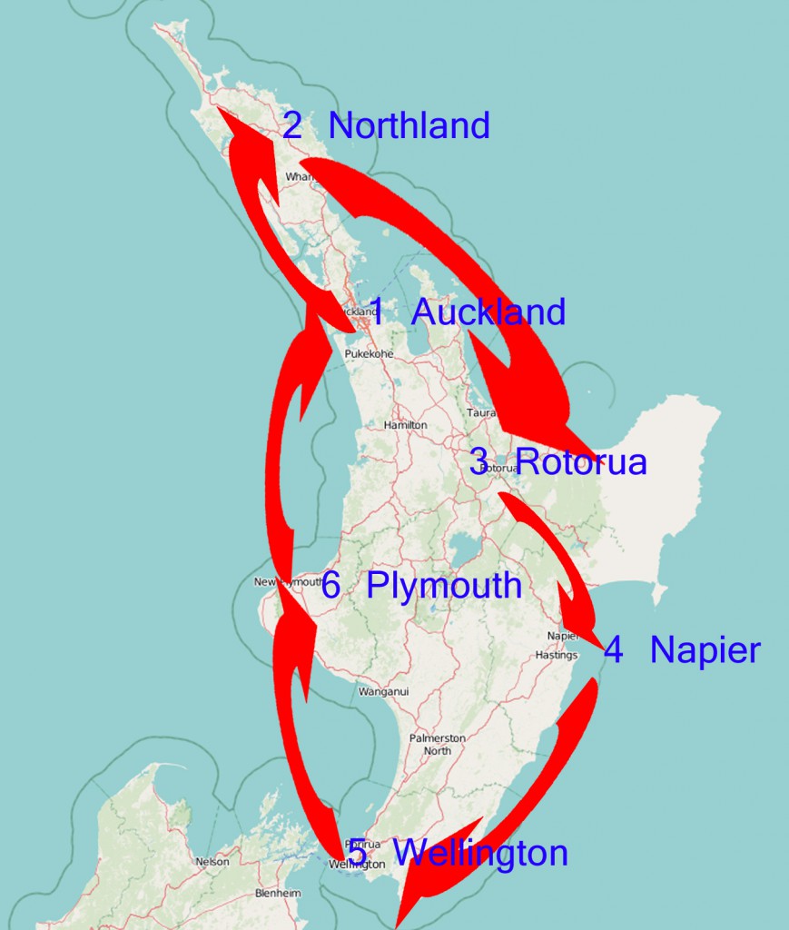 New Zealand's North Island Itinerary