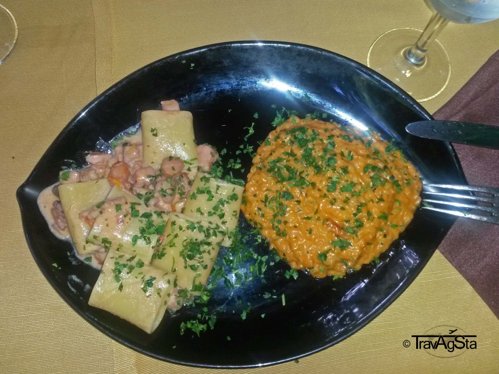 Pasta and Risotto di Frutti di Mare, Italy