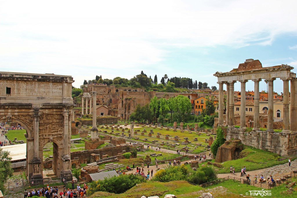 Forum Romanum, Rome, Italy