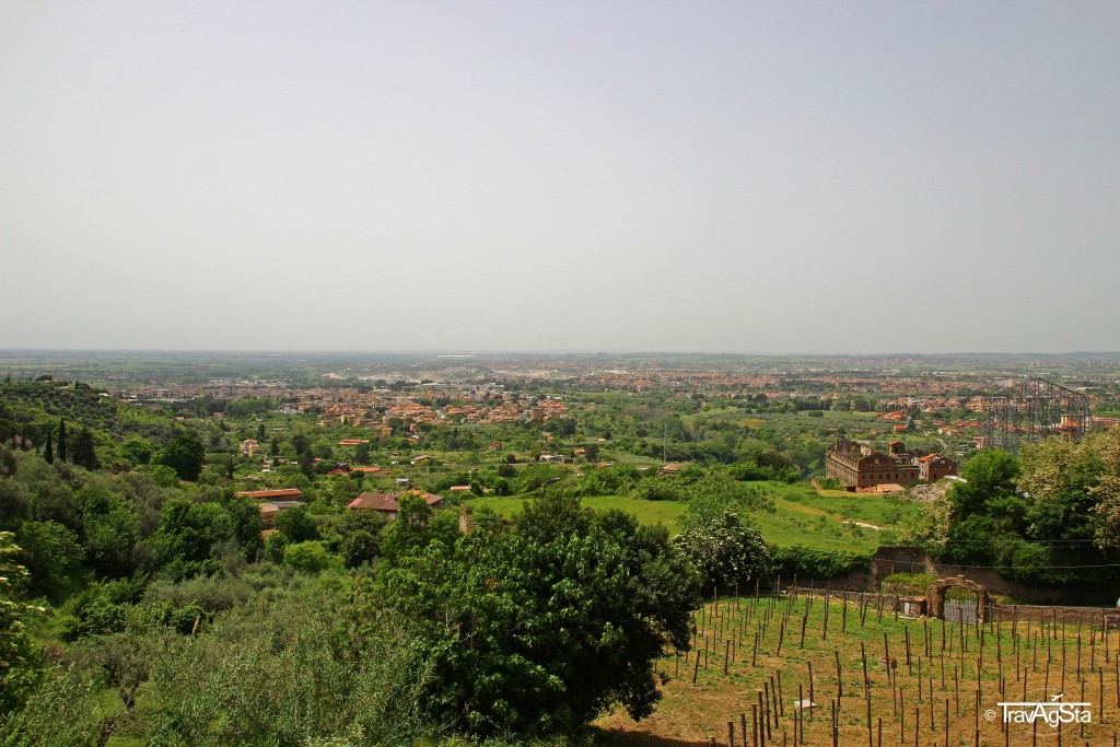 View from Villa d'Este, Tivoli, Italy