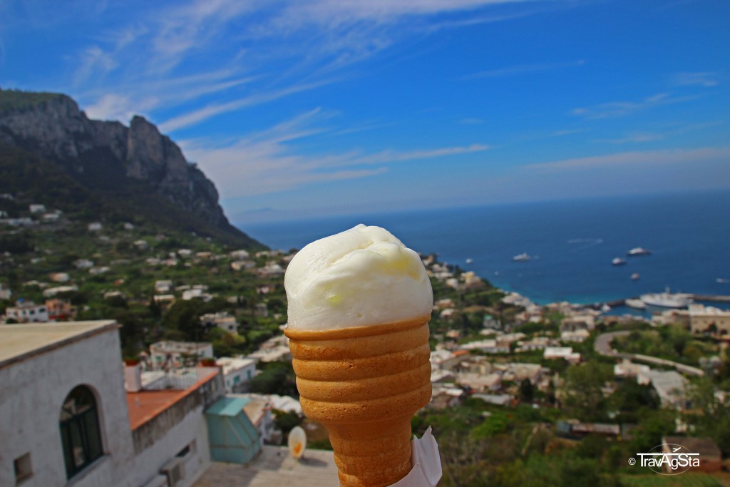 Lemon Gelato, Capri, Italy