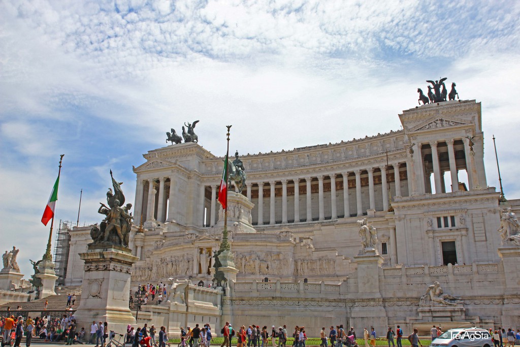 Monumento a Vittorio Emanuele II, Rome, Italy