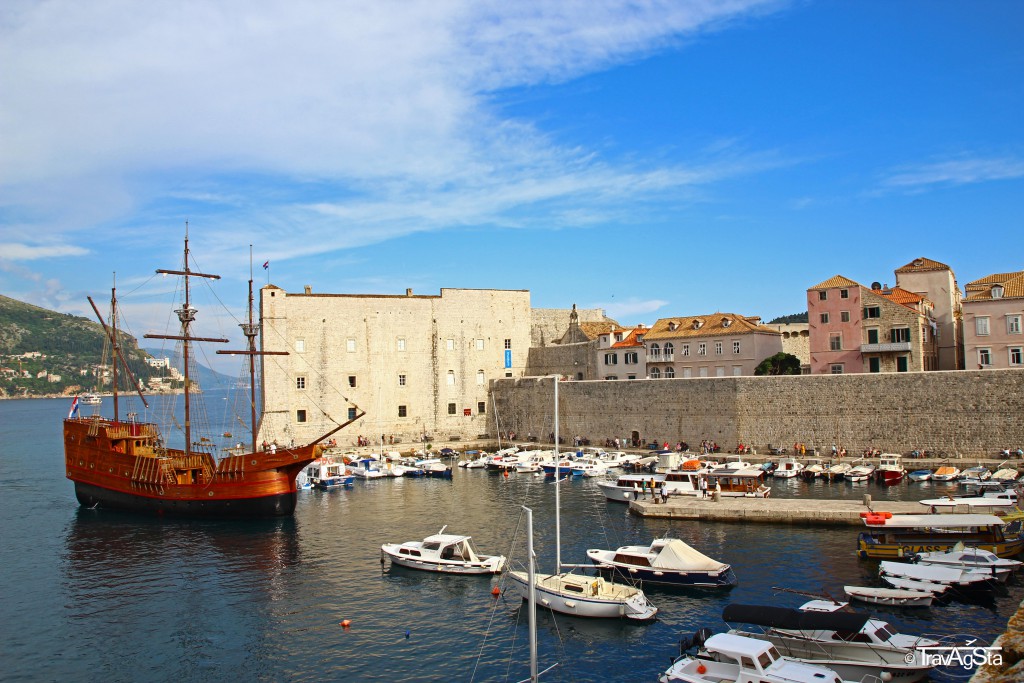 Dubrovnik, Croatia; View from City Wall