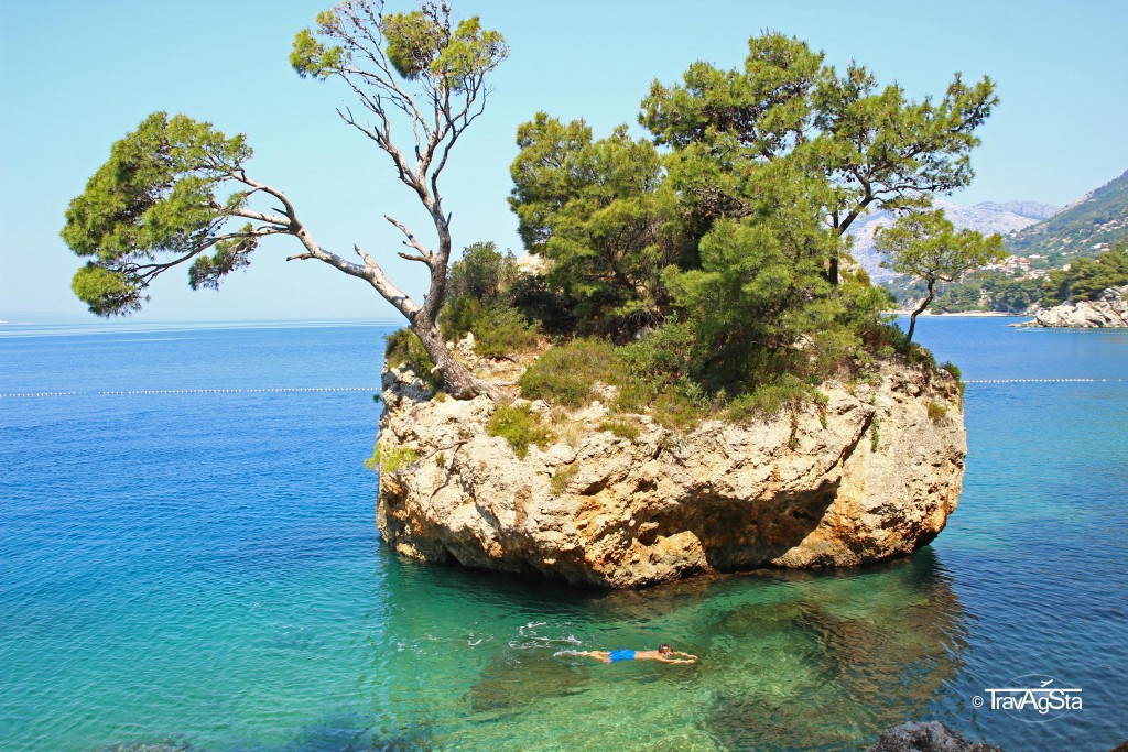 Brela Rock, Dalmatia, Croatia
