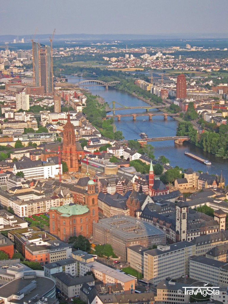 View from Main Tower, Frankfurt am Main, Germany