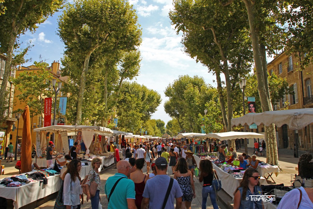 Cours Mirabeau, Aix-en-Provence, France