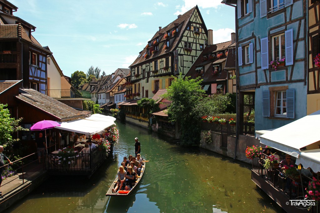 Petit Venise, Colmar, Alsace, France
