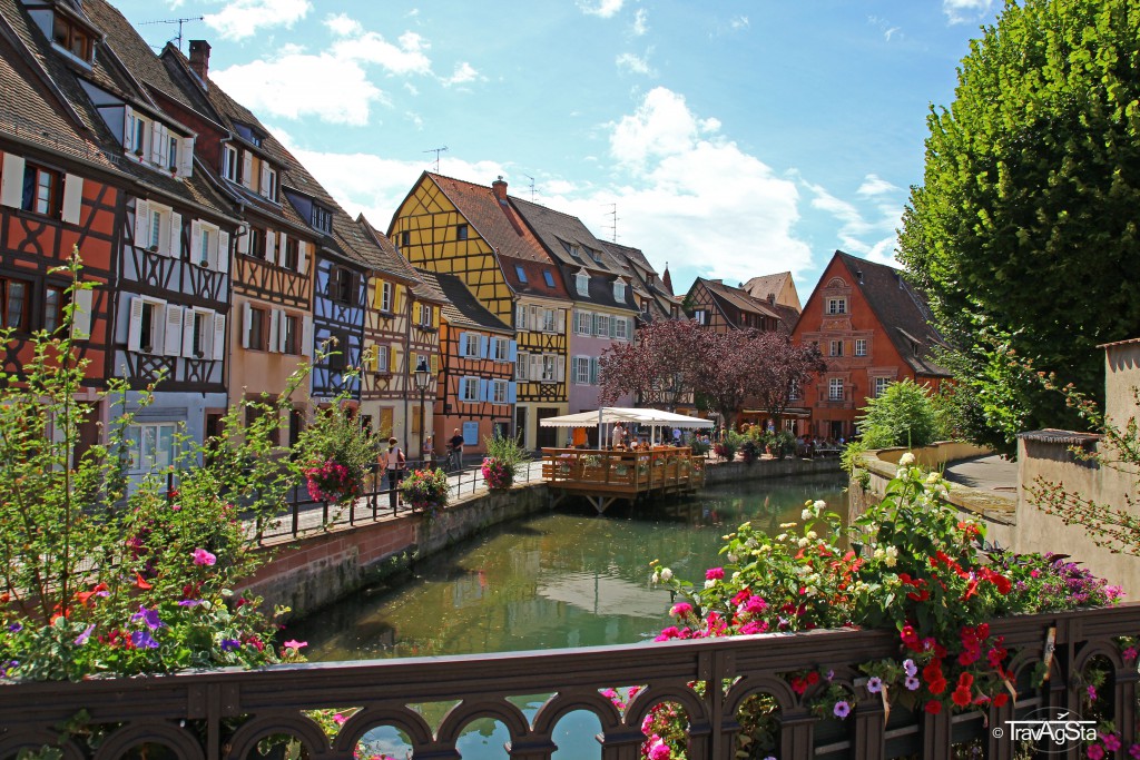 Petit Venise, Colmar, Alsace, France