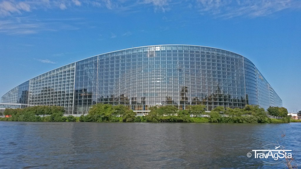 European Parliament, Strasbourg, Alsace, France