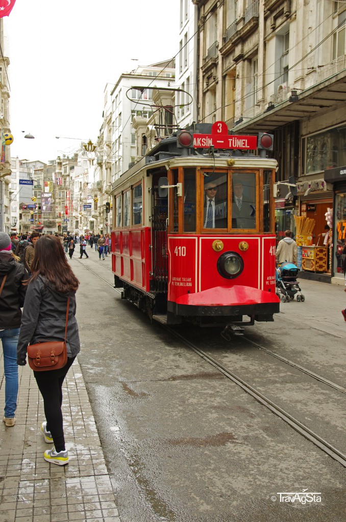 Istiklal Caddessi, Beyoglu, Istanbul, Turkey