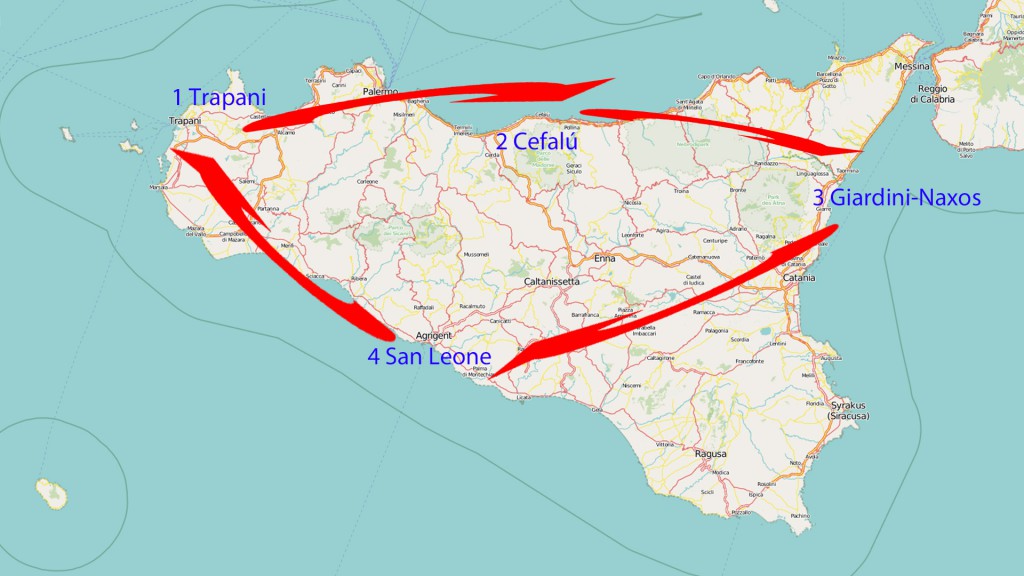 Itinerary Sicily