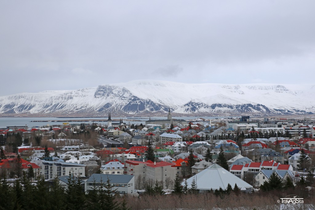 View from Perlan, Reykjavik, Iceland