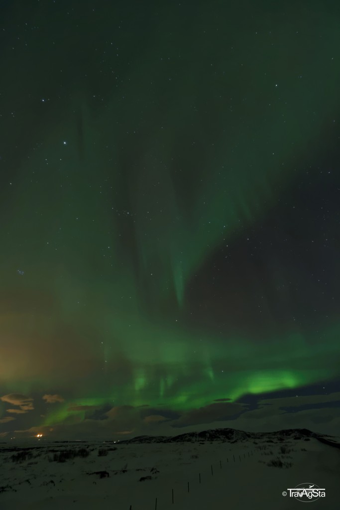 Northern Lights, Þingvellir, Iceland