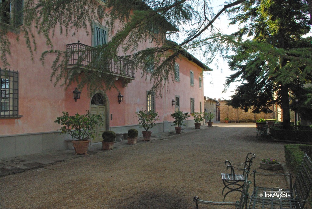 Villa Barberino, Meleto, Tuscany, Italy