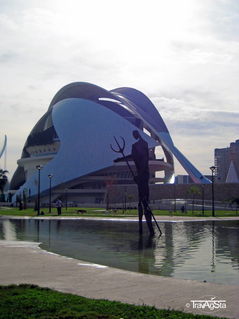 Palau de les Arts Reina Sofía, Ciutat de les Arts i de les Ciències, Valencia, Spain