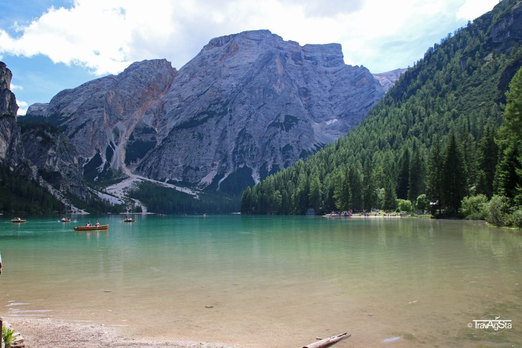 Pragser Wildsee/ Lago di Braies, South Tyrol, Italy