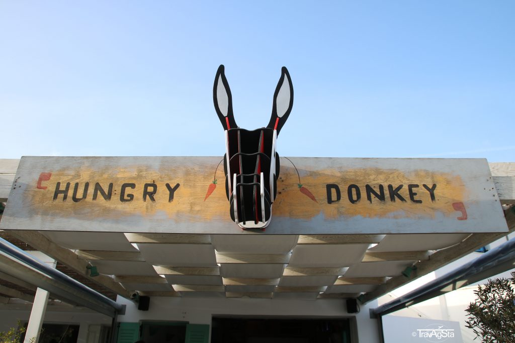 Hungry Donkey, Oía, Santorini, Greece