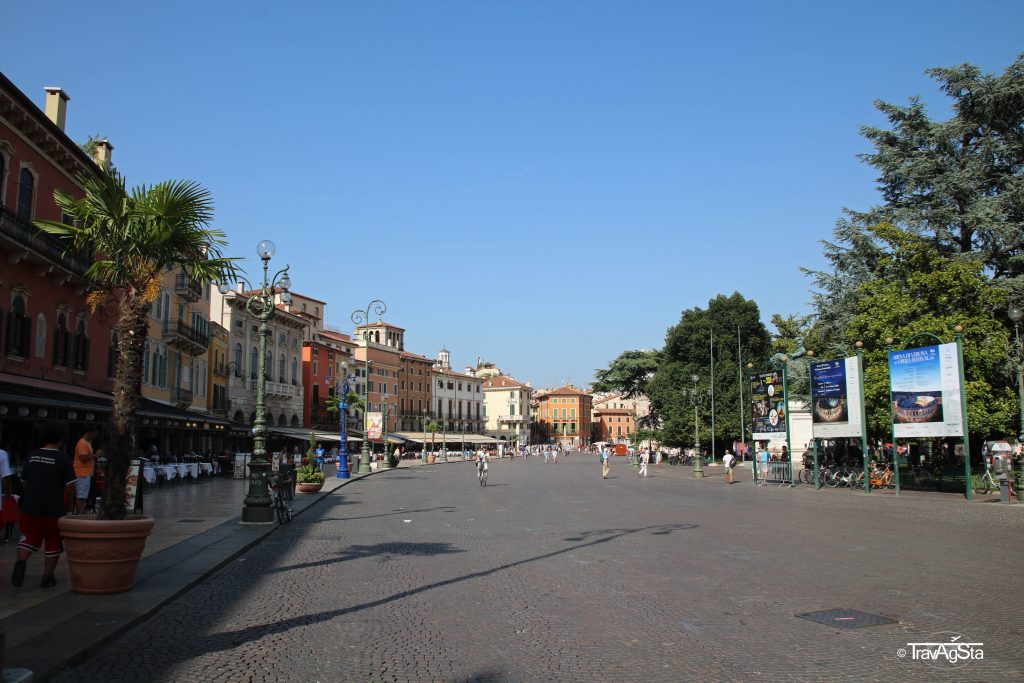 Piazza Bra, Verona, Italy